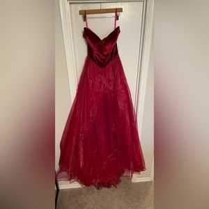 Stacee’s ball gown